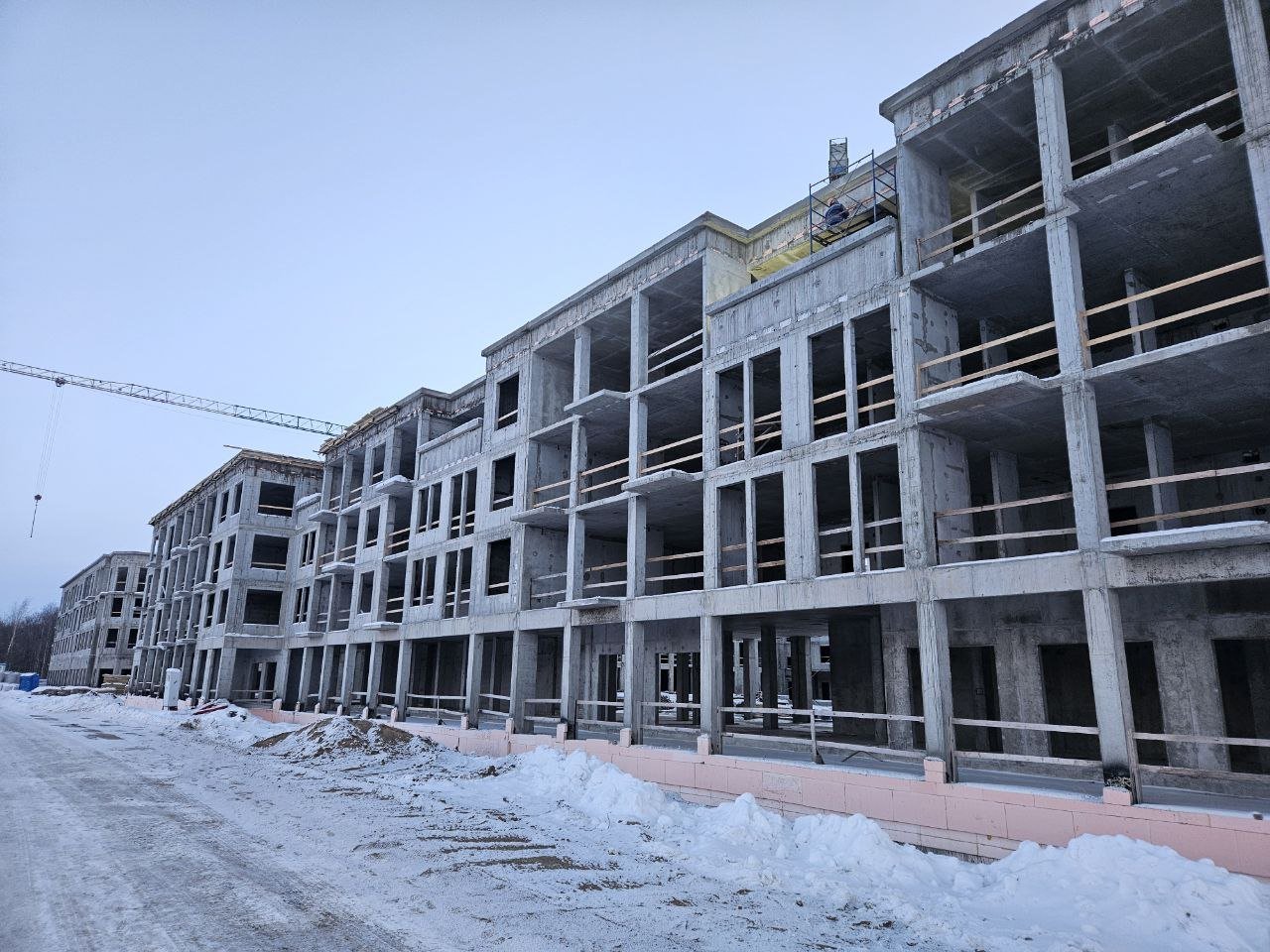 В жилом квартале &laquo;Кронфорт. Центральный&raquo; завершены монолитные работы