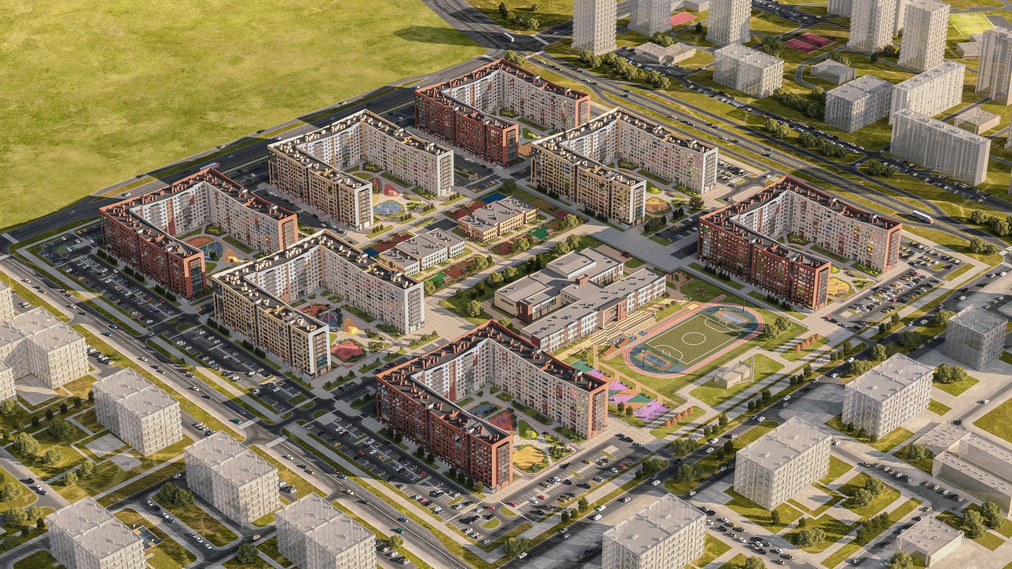 В «ЖК УЮТНЫЙ НОВОСЕЛЬЕ» начали строить школу