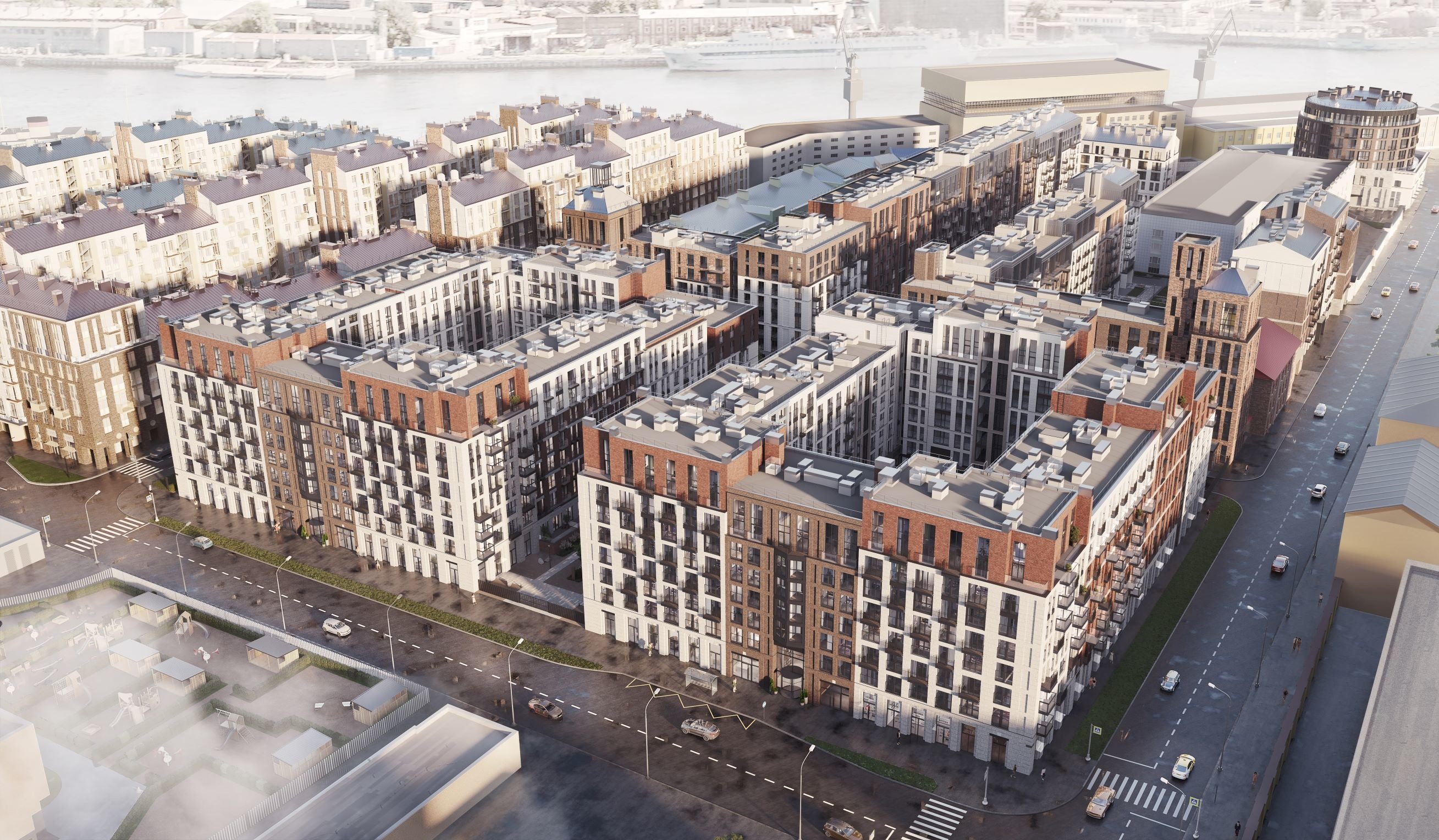 На Васильевском острове Setl Group построит продолжение улицы Масляный канал