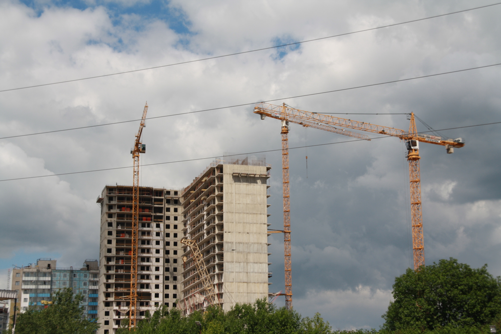 В Петербурге уменьшается площадь новостроек